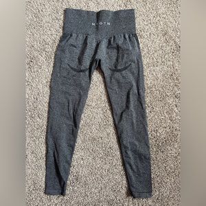 NVGTN Black Speckled Contour Seamless Leggings